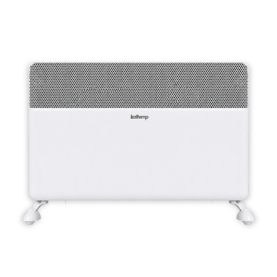 Estufa Eléctrica Kaltemp Apolo Inverter 2000W Wifi | 25m2