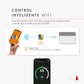 Estufa Eléctrica Kaltemp apolo Fabrics Inverter 1500W Wifi | 18m2