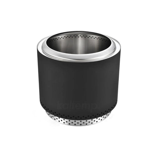 Brasero K-Fire Negro 50 Kaltemp + Base | Sin Humo Acero Inoxidable