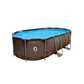 Piscina Estructural Ovalada Avenli 4.27x2.75x1 m  11m3