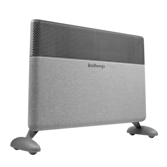 Estufa Eléctrica Kaltemp Fabrics Inverter 1500W Wifi | 18m2